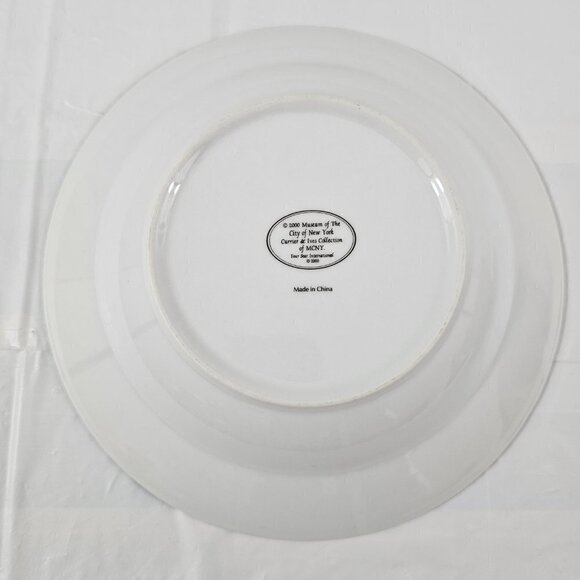 Currier & Ives 2000 Thomas Museum Of The City of New York Soup Bowls - Set of 4 - Picture 15 of 16